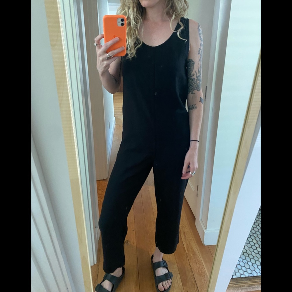 Handmade linen jumpsuit